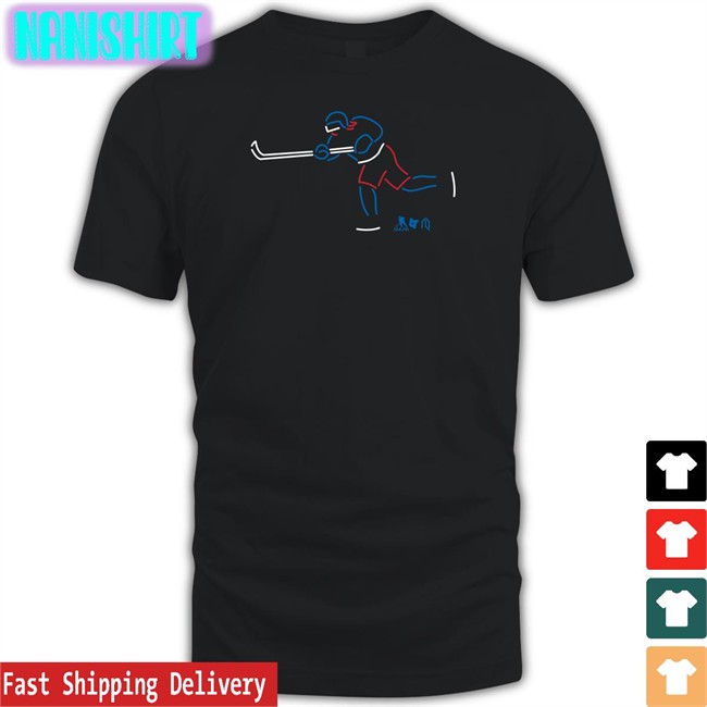 Mika Zibanejad Neon Mika Tee Shirt