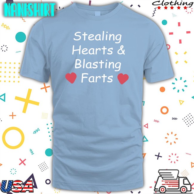 Stealing Heart Blasting Farts Tee Shirt