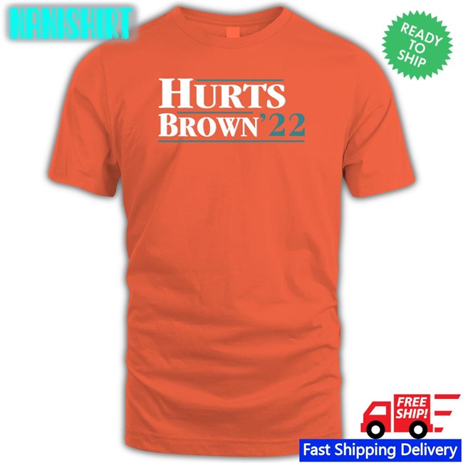 Jalen Hurts A.J. Brown Hurts Brown 22 T Shirt Pamela Hurts