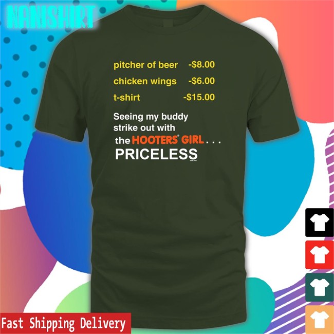 Shirts That Go Hard Pitcher Of Beer Chicken Wings Classic Tee Shirts