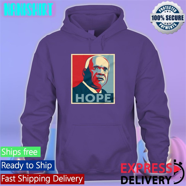 Babylon Bee Store Clarence Thomas Hope Hooded Sweatshirt