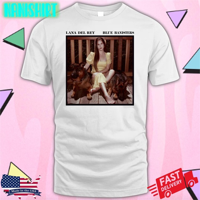 Lana Del Rey Blue Banisters T Shirt Lana Del Rey Merch Dixiedemalio