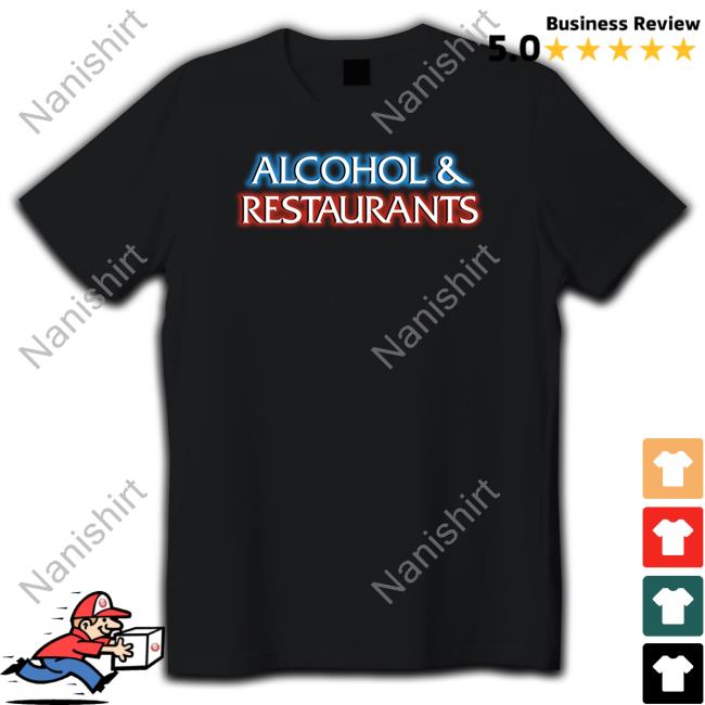 Kane Comics Merch Alcohol And Restaurants Crewneck Sweatshirt