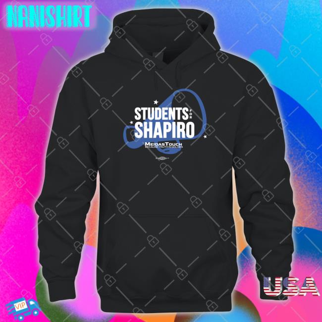 Meidastouch Merch Students For Shapiro Hoodie