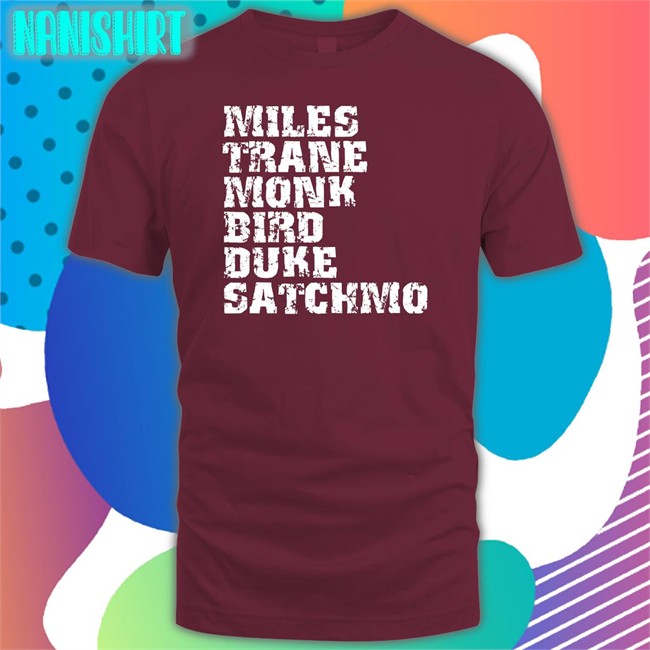 Daz Miles Trane Monk Bird Duke Satchmo Hoodie