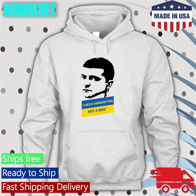Saint Javelin Shop I Need Ammunition President Zelensky T Shirt Natalia Antonova