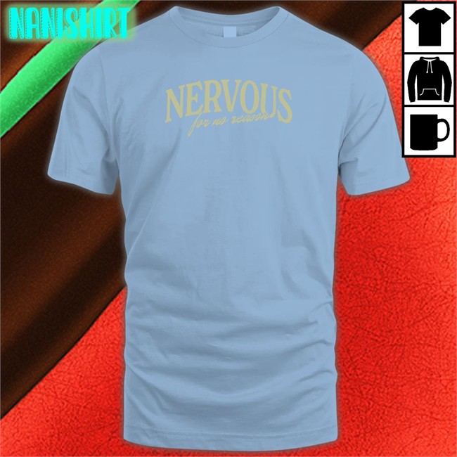 Kompound Brands Merch Nervous for No Reason Crewneck Sweatshirt Ryans Average Life