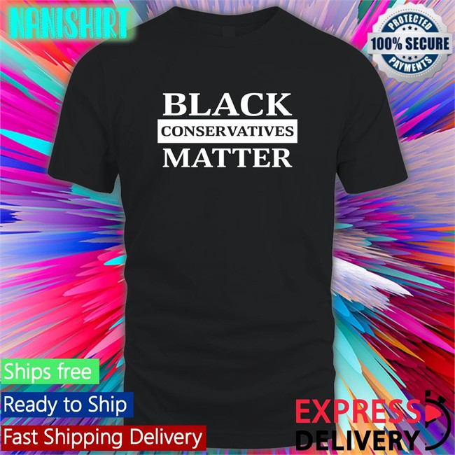 Black Conservatives Matter Long Sleeve Tee Tim Norfolk