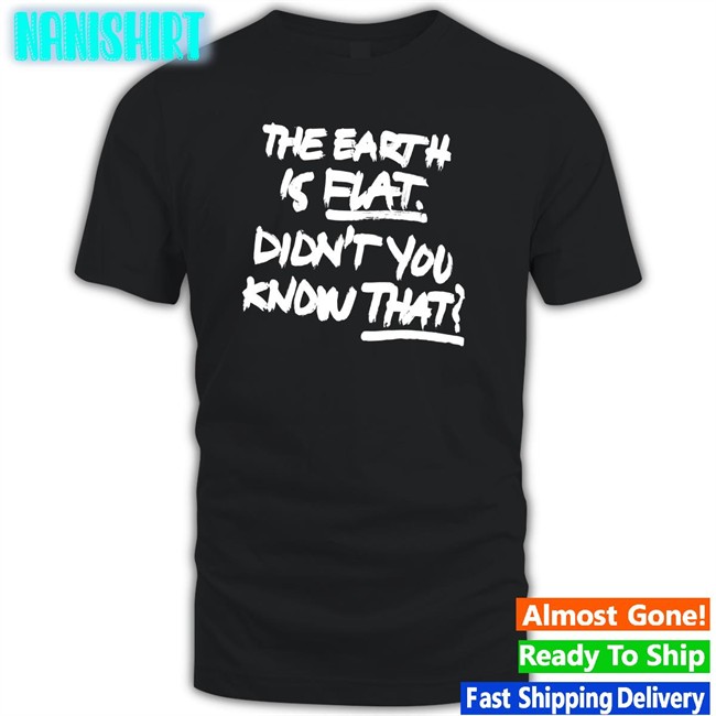 The Earth Is Flat Didn't You Know That Shirt Min Yoongi Delilah Min