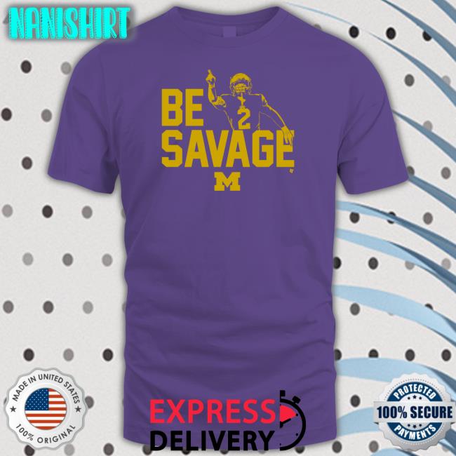 Breakingt Merch Michigan Football Blake Corum Be Savage Hoodies