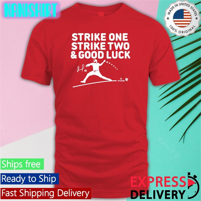 Breakingt Jose Alvarado Strike One Strike Two & Good Luck Tee Shirt