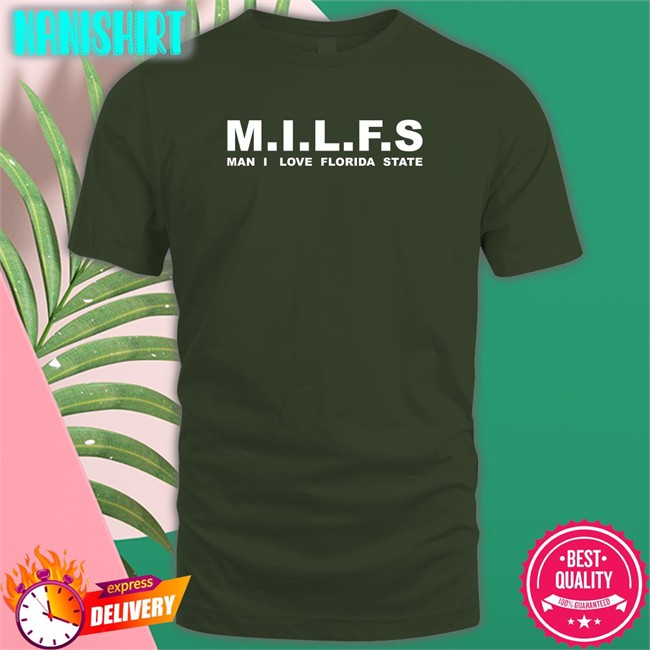 Milfs Man I Love Florida State T Shirt Red Nolefan2u