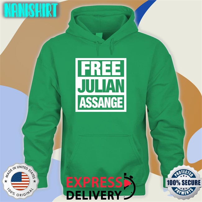 Comrade Misty Is Putin’S Buddy Free Julian Assange Hooded Sweatshirt