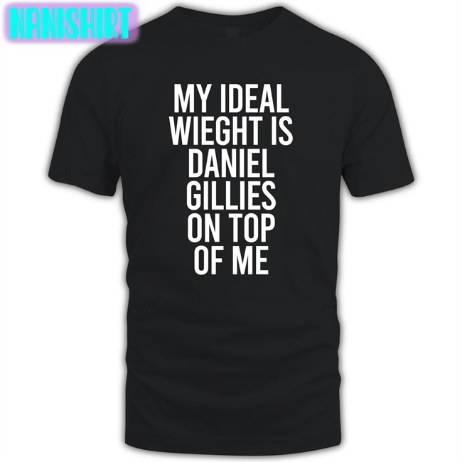 My Ideal Weight Is Daniel Gillies On Top Of Me Classic Unisex Long Sleeve Tee Stephanie Minor DeathByDragoon