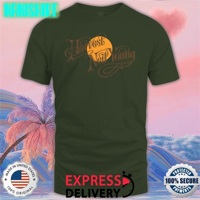 Harvest Neil Young Long Sleeve T Shirt Jack Quaid