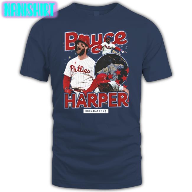 Dreamathon Merch Quez Watkins Bryce Harper T-Shirt Eliot Shorr Parks