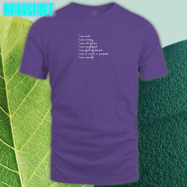 I Am Sad I Am Angry Hoodie Shirt Alex Gomezsversion