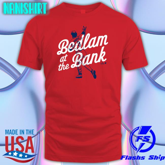 Bryce Harper Bedlam At The Bank Long Sleeve T Shirt Breakingt Merch