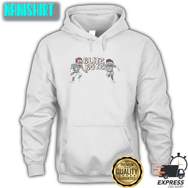 Brandon Jones Blitz Boyz Shirt 2022 Miami Dolphins