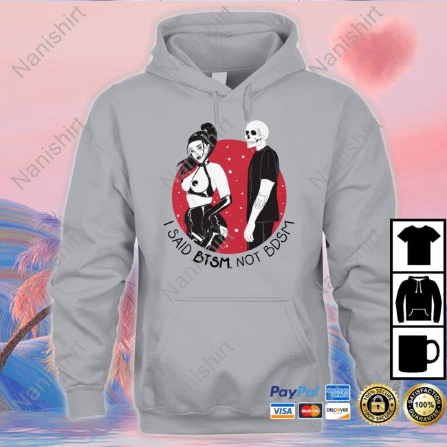 Btsm Merch I Said Btsm Not Bdsm Tank Top