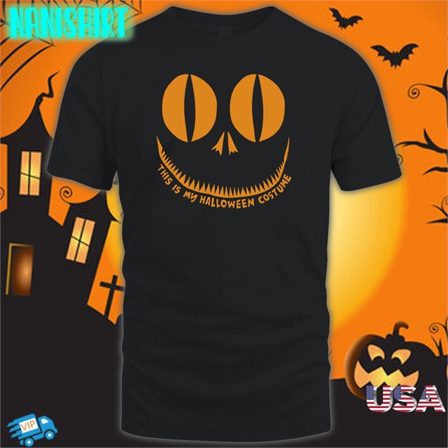 Spooky Season Merch This Is My Halloween Costume Crewneck Sweatshirt
