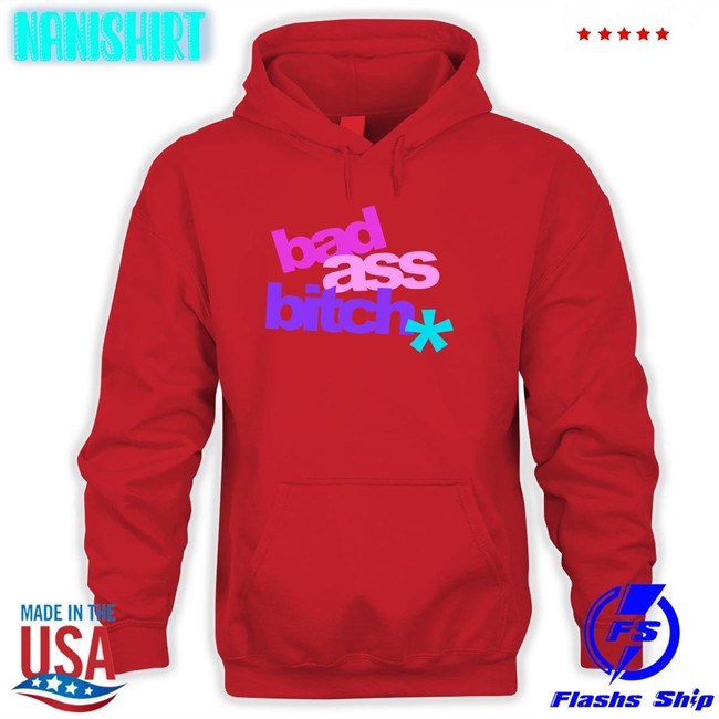 Bad Ass Bitch Shirt Red
