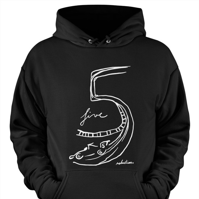 Sebastian Vettel Merch Sebastian Vettel 5 Hoodie
