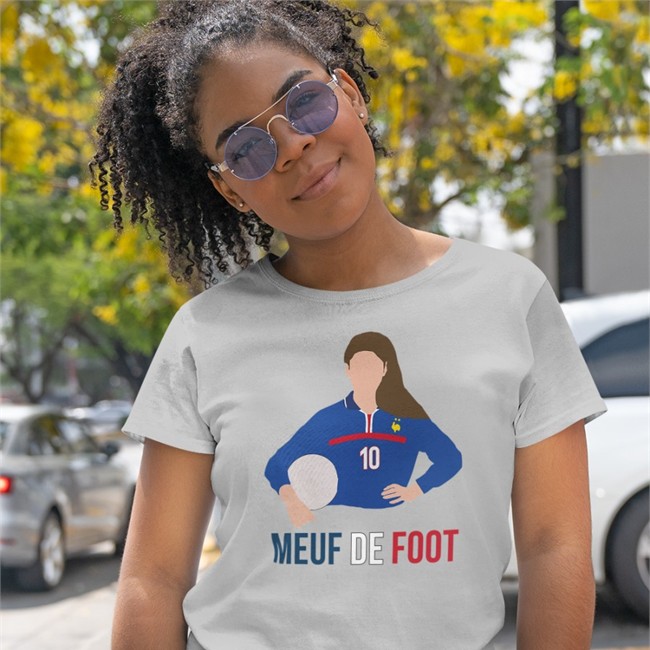Lee-Roy Kabeya Meuf De Foot Tee Foot Dimanche Merch L'équipe Du Soir