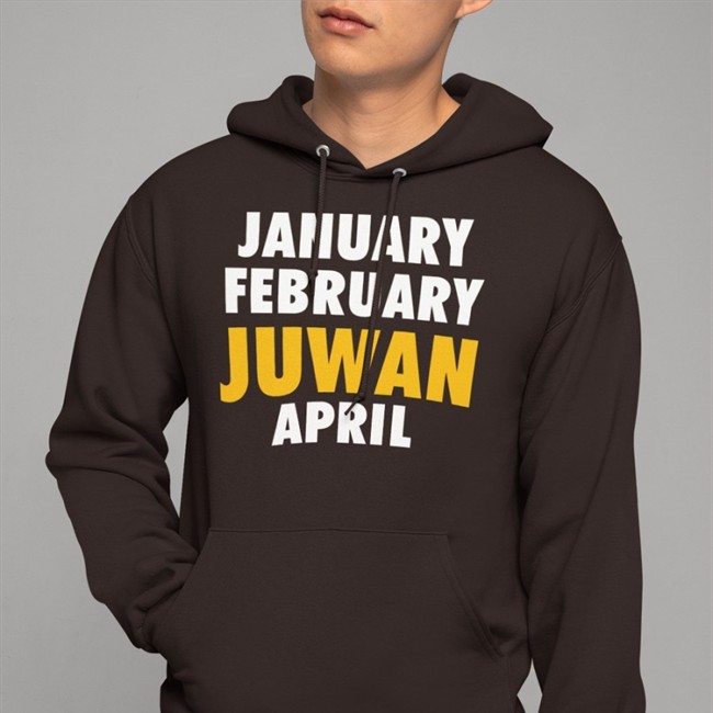 January February Juwan April Tee Shirt
