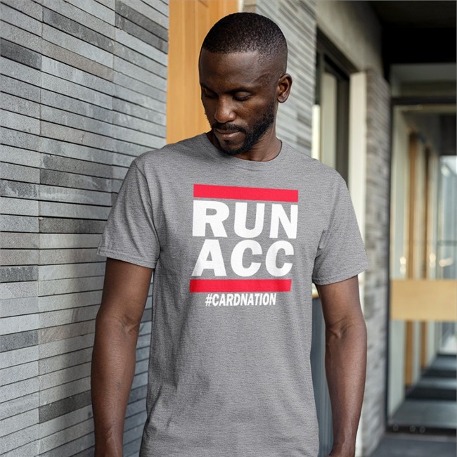 Luke Hancock Run Acc #Cardnation Tee Kickin Louisville Men's Basketball