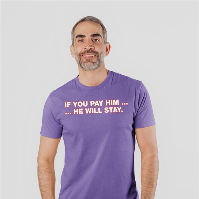 Obvious Shirts If You Pay Him He Will Stay Hoodie Obvious Darin