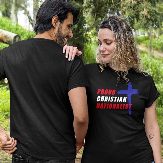 Marjorie Taylor Greene Proud Christian Nationalist T Shirt To Stand Against The Godless Left