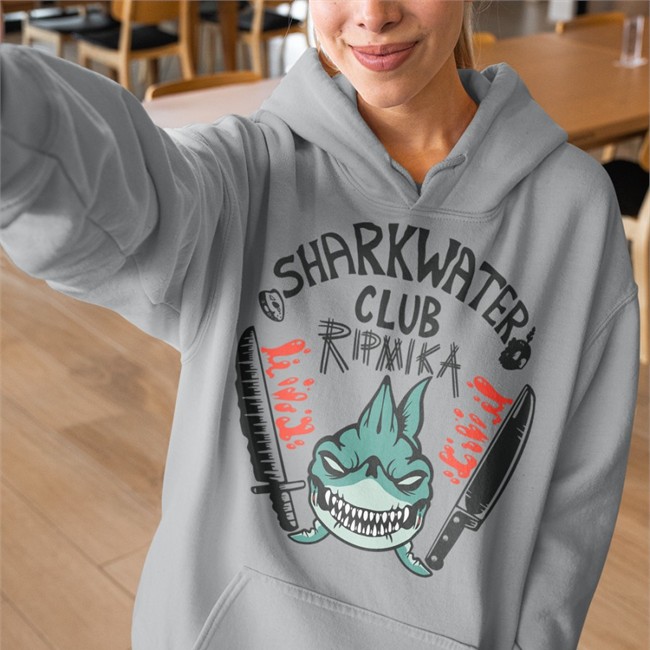 Ripmika Merch Sharkwater Club Ripmika Hoodie Mika Jakeyboiarts