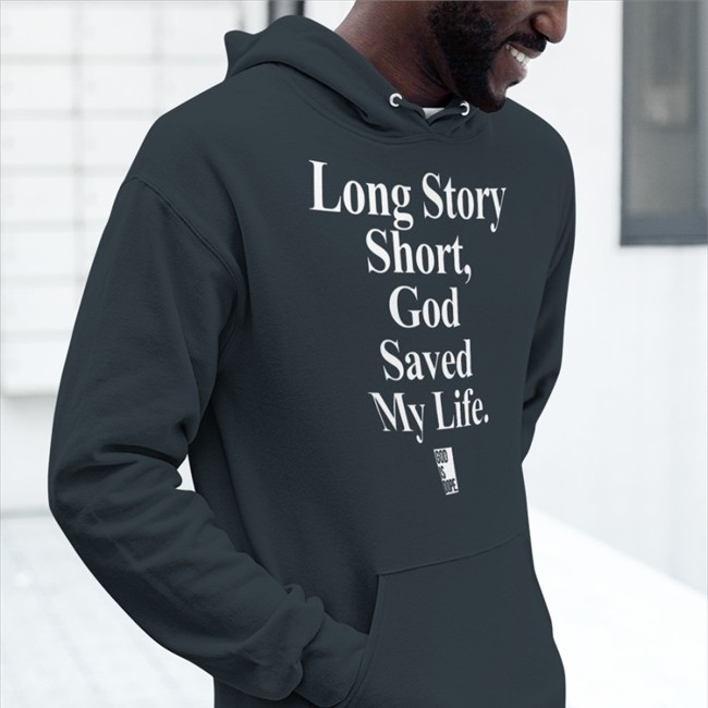Yolett McPhee McCuin Long Story Short God Saved My Life T-Shirt