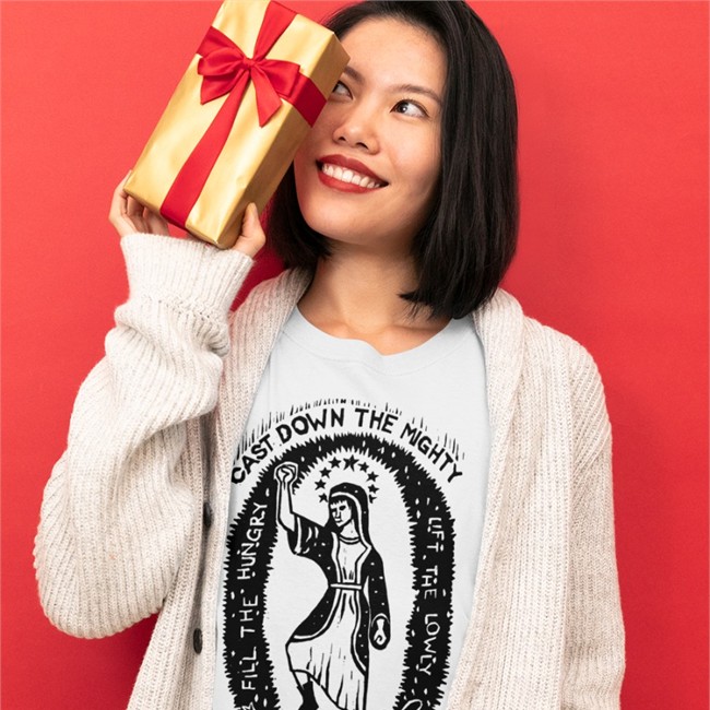 Ben Wildflower Shop Cast Down The Mighty Send The Rich Away Magnificat Hoodie Dr. MT Davila
