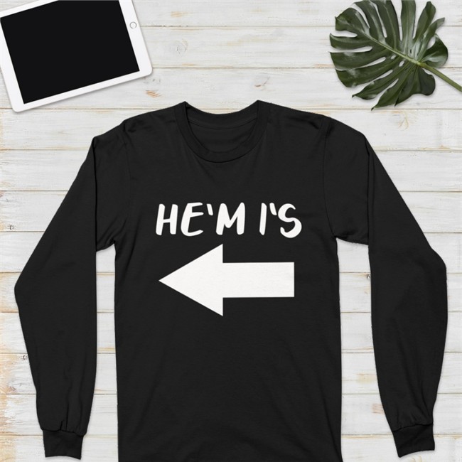 Shirts That Go Hard Merch He'm I's T-Shirt Black