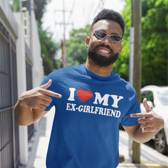 I Love My Ex-Girlfriend T Shirt Sonya Digtlsoul Valentines Day