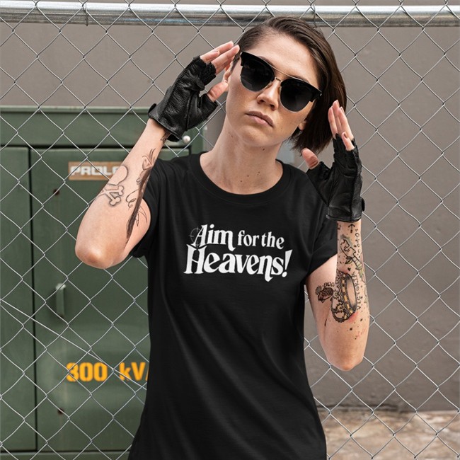 Neon White Merch Aim For The Heavens Shirts By Ben Esposito