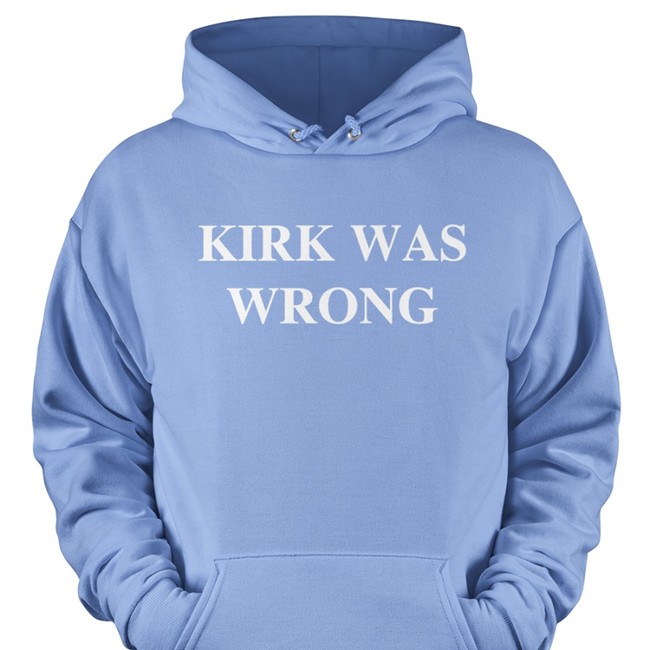 Barstool Sports Kirk Was Wrong Tee Black