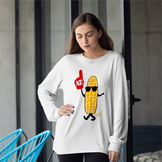 Paper Kite Shop Paper Kite Corn Onesie Tee Shirt Husker Volleyball