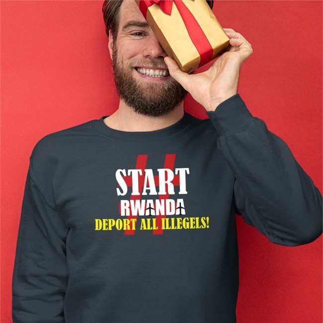 Active Patriot Start Rwanda Deport All Illegels Shirt