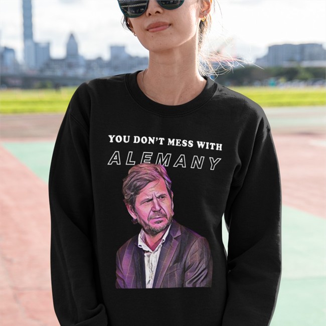 Barca Buzz Store You Don't Mess With Alemany Hoodie The Mateu Alemany Fan Design