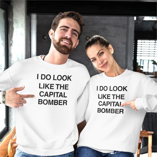 Marjorie Taylor Greene I Do Look Like The Capital Bomber Tee Shirt Brown Eyed Susan