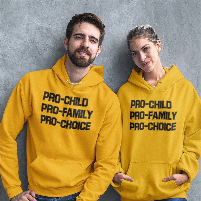Pro-Child Pro-Family Pro-Choice Sweatshirt Leonard Nimoy