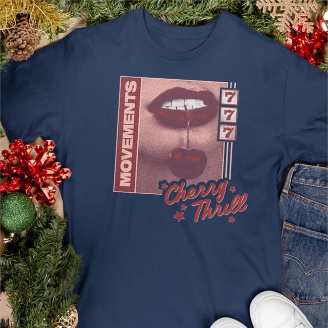 Movements Merch Cherry Thrill Tee Shirt Donut Friend