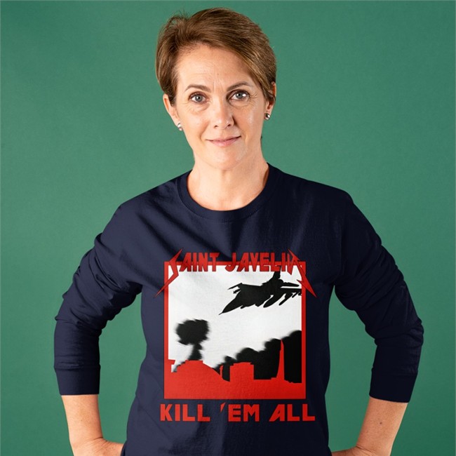 Kama_Kamilia Saint Javelin Merch Sevastopol Surprise Saint Javelin Kill Em All Shirt