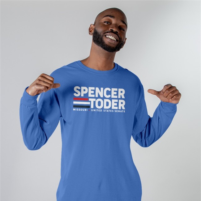 Spencer Toder Missouri United States Senate Shirt Blue