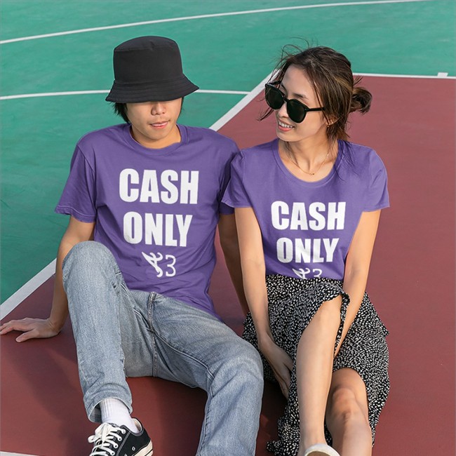 Cash Only A3 Tee