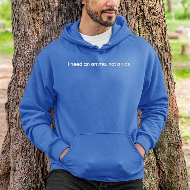 I Need An Ammo Not A Ride T Shirt Black Andriy Yermak