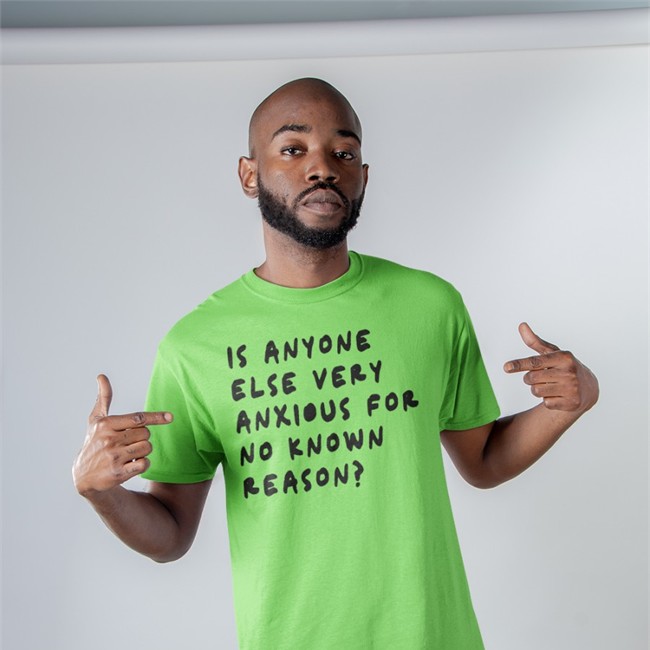 Is Anyone Else Very Anxious For No Known Reason Shirt Alys Seduckshun